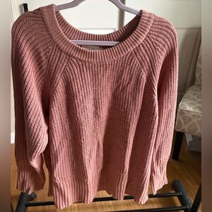 Universal Thread Dusty Rose Crew Neck Sweater